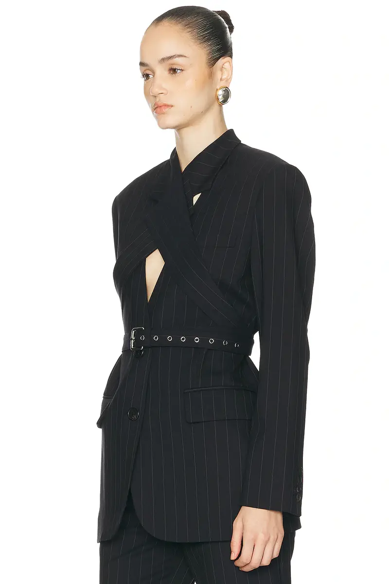 Monse Harness Tailored Blazer | Thumbnail 3