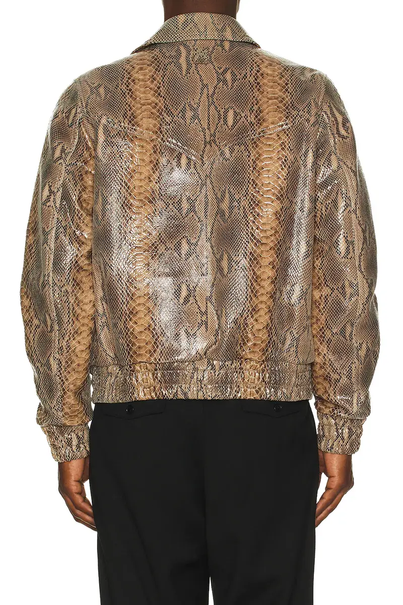 AMIRI Leather Snake Western Jacket | Thumbnail 2 AMIRI Leather Snake Western Jacket | Thumbnail 2