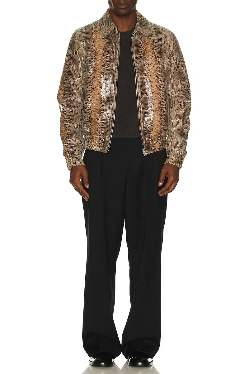 AMIRI Leather Snake Western Jacket | Thumbnail 3 AMIRI Leather Snake Western Jacket | Thumbnail 3
