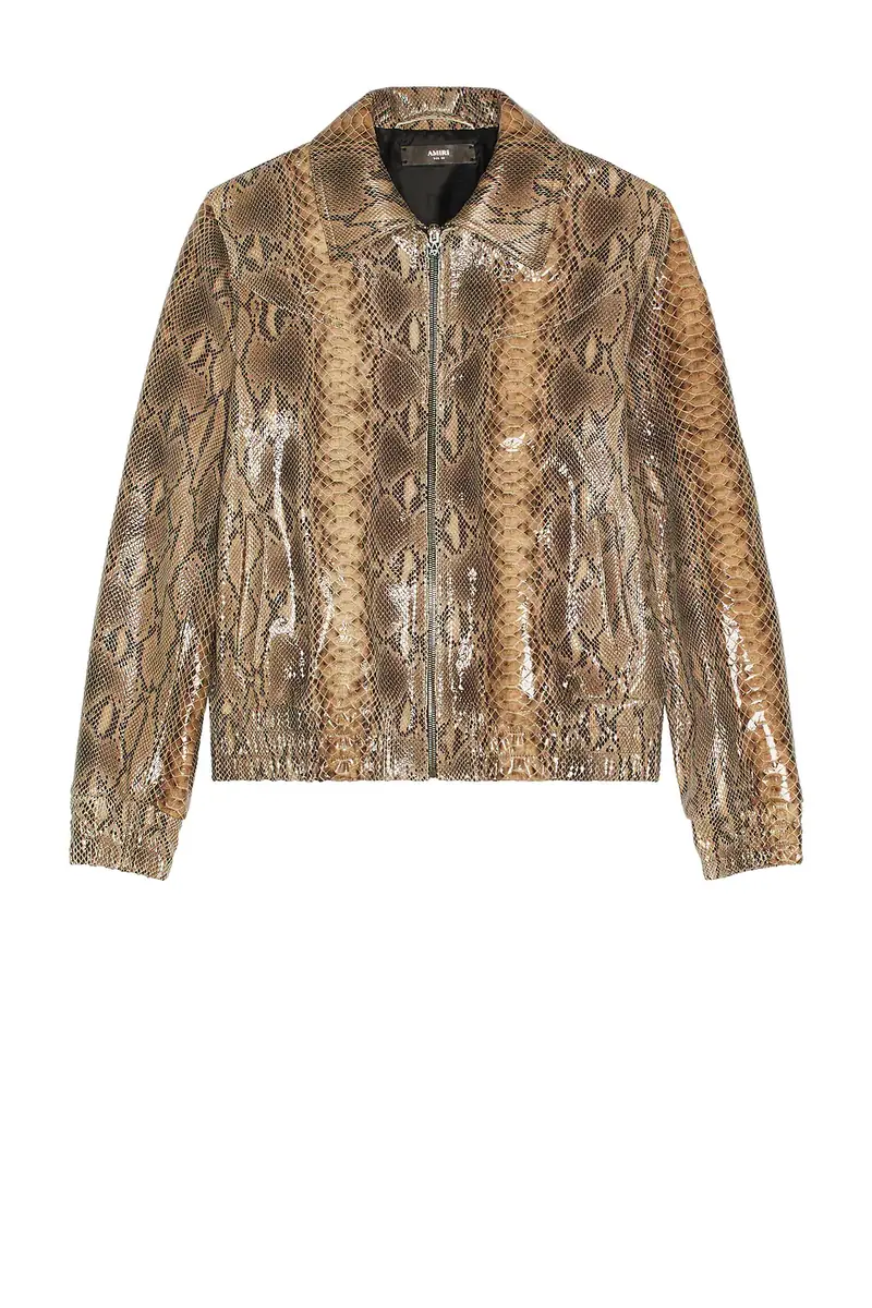 AMIRI Leather Snake Western Jacket | Thumbnail 4 AMIRI Leather Snake Western Jacket | Thumbnail 4