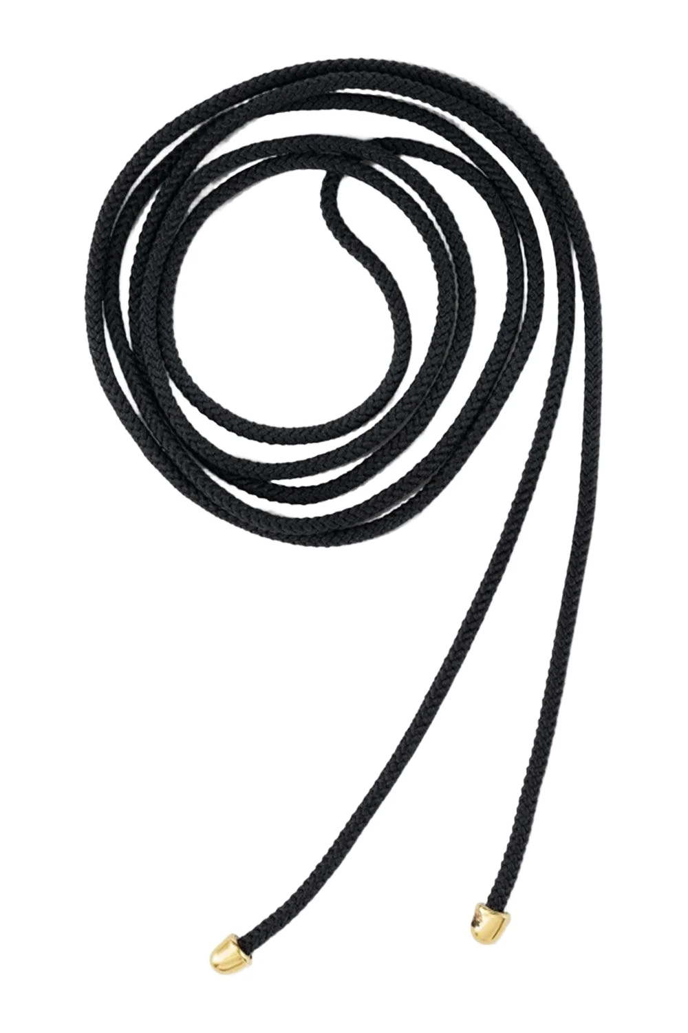 Black Knot The String Project Necklace - Yellow Gold Black Knot The String Project Necklace - Yellow Gold