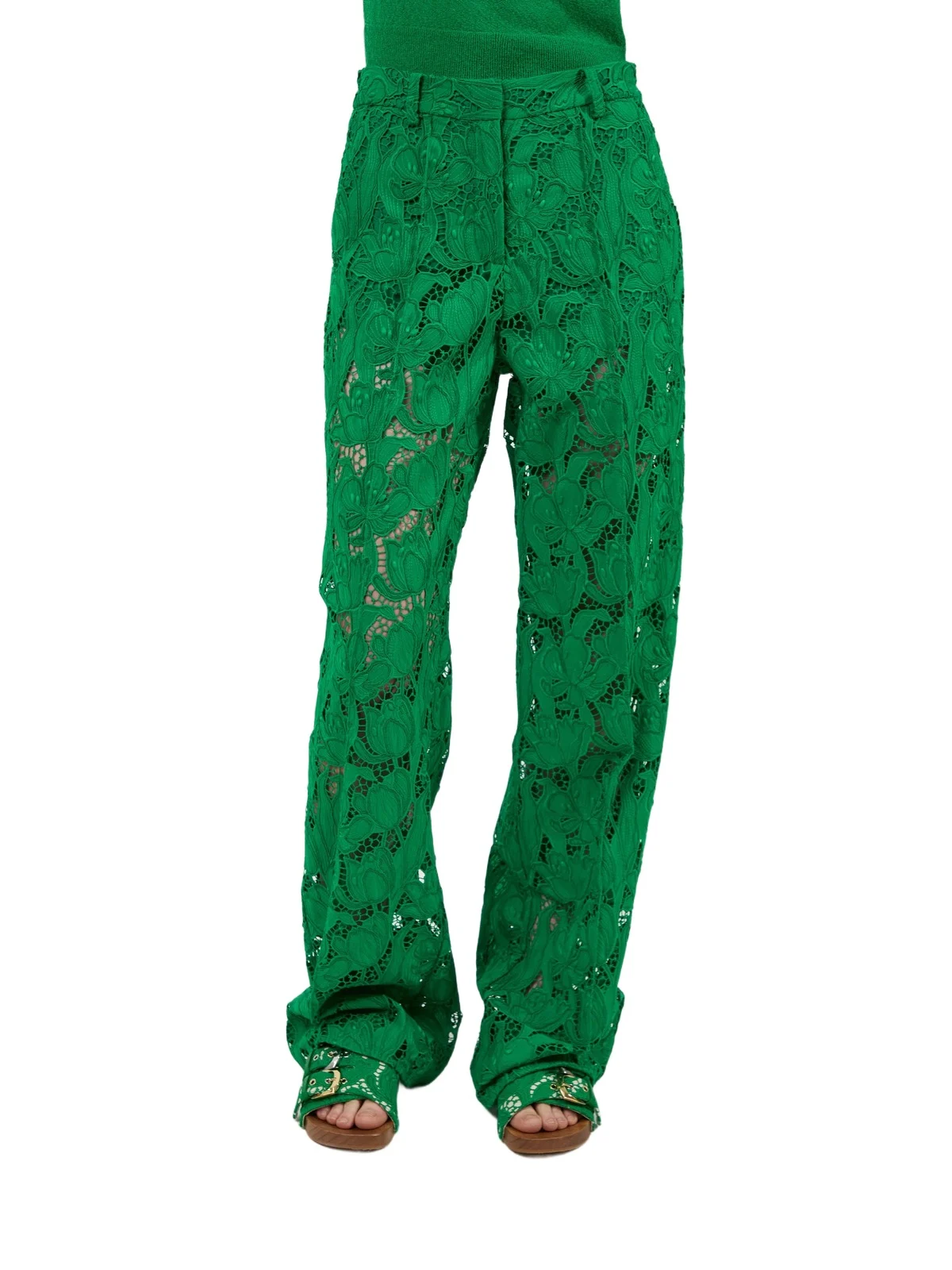 The Elin pants in guipure lace The Elin pants in guipure lace