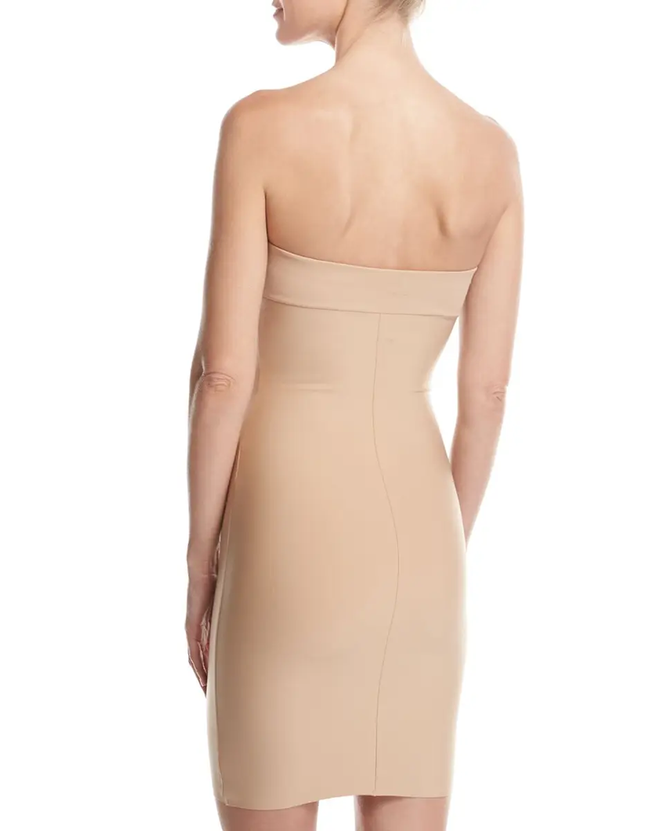 Commando Two-Faced Tech Strapless Control Shapewear Slip | Image 1 Commando Two-Faced Tech Strapless Control Shapewear Slip | Image 1