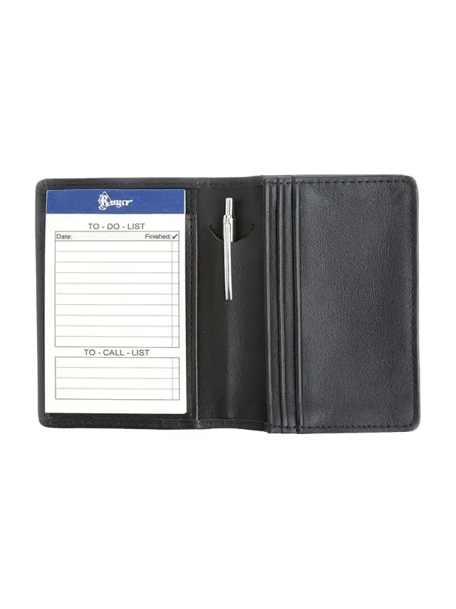 Personalized Leather Notepad Organizer Wallet Personalized Leather Notepad Organizer Wallet