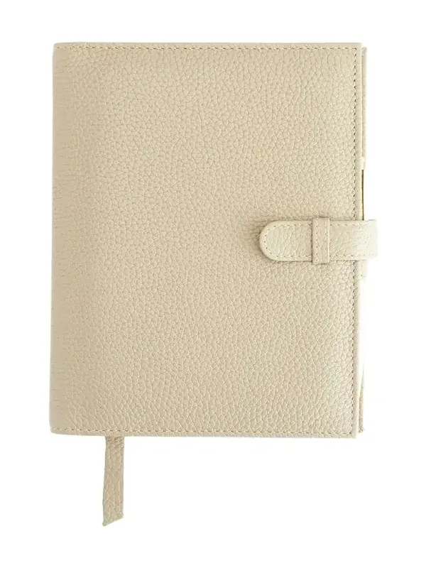 Royce New York Monogrammed Executive Weekly Leather Calendar Planner, Personalized