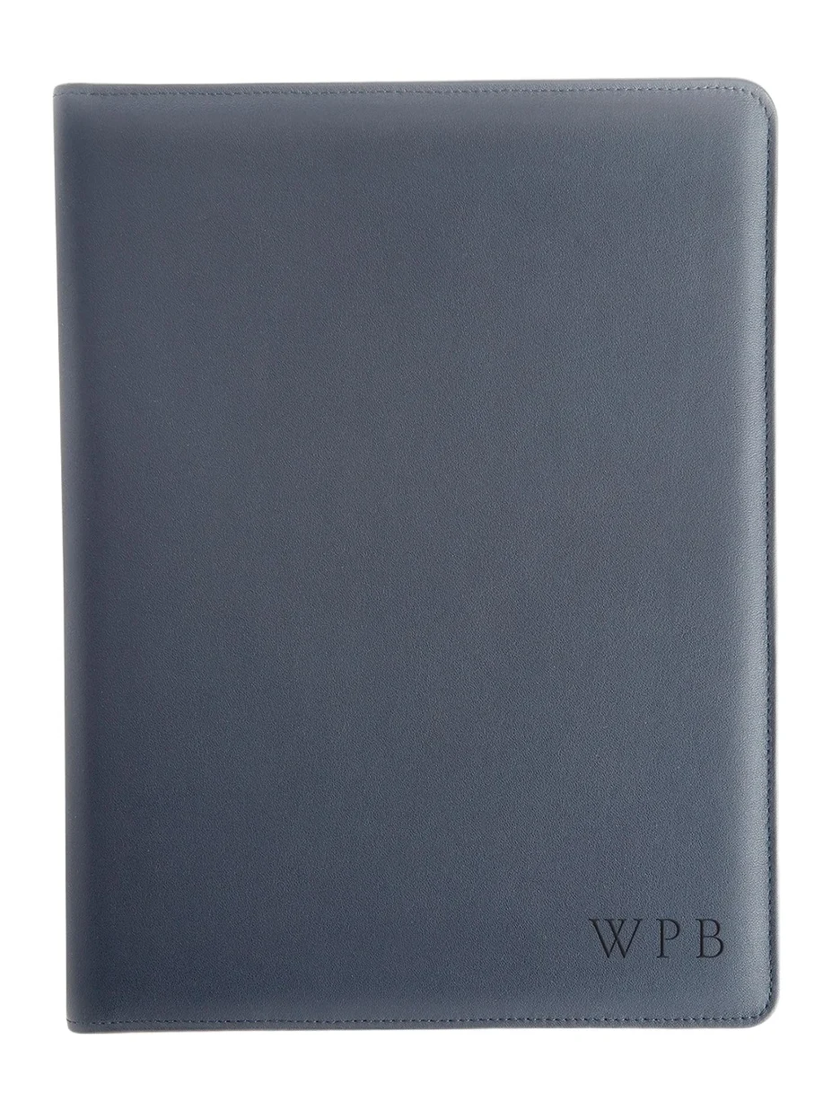 Royce New York Personalized Executive Leather Document Organizer Folder