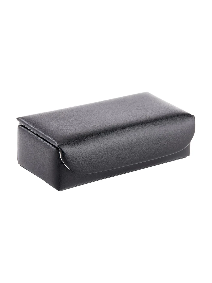 Royce New York Personalized Leather Cufflink Case