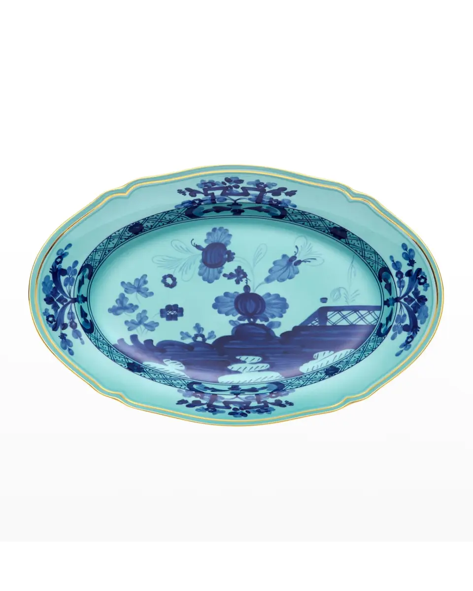 GINORI 1735 Oriente Italiano Oval Flat Platter | Thumbnail 2