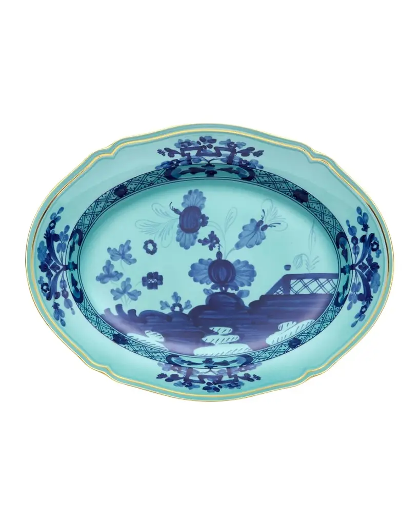 GINORI 1735 Oriente Italiano Oval Flat Platter