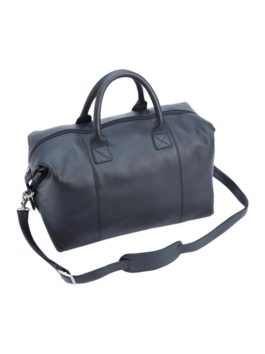 Monogrammed Leather Overnight Duffel Bag, Personalized Monogrammed Leather Overnight Duffel Bag, Personalized