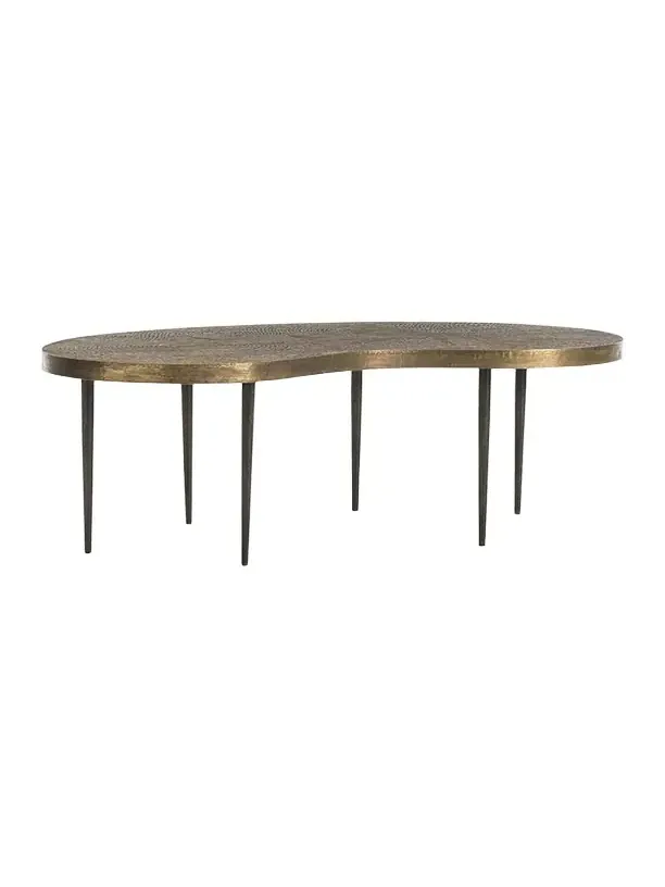Arteriors Rein Brass Coffee Table