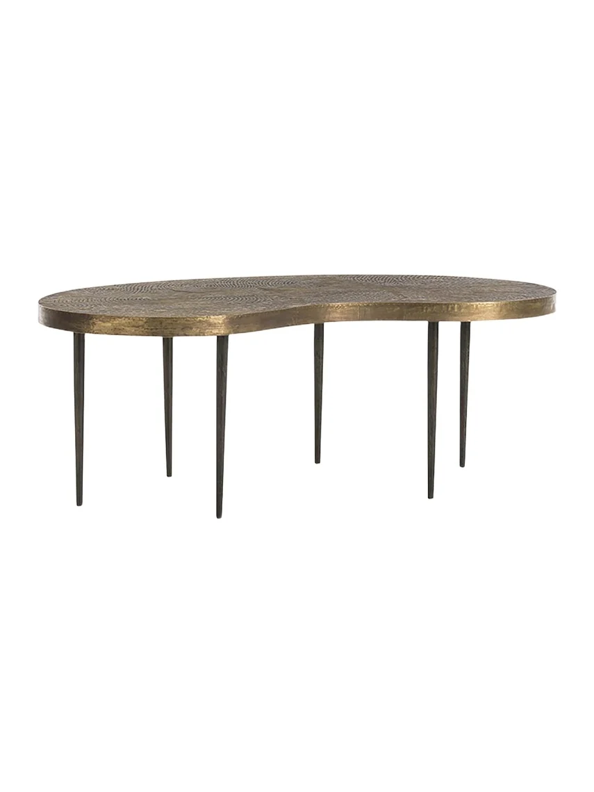 Arteriors Rein Brass Coffee Table