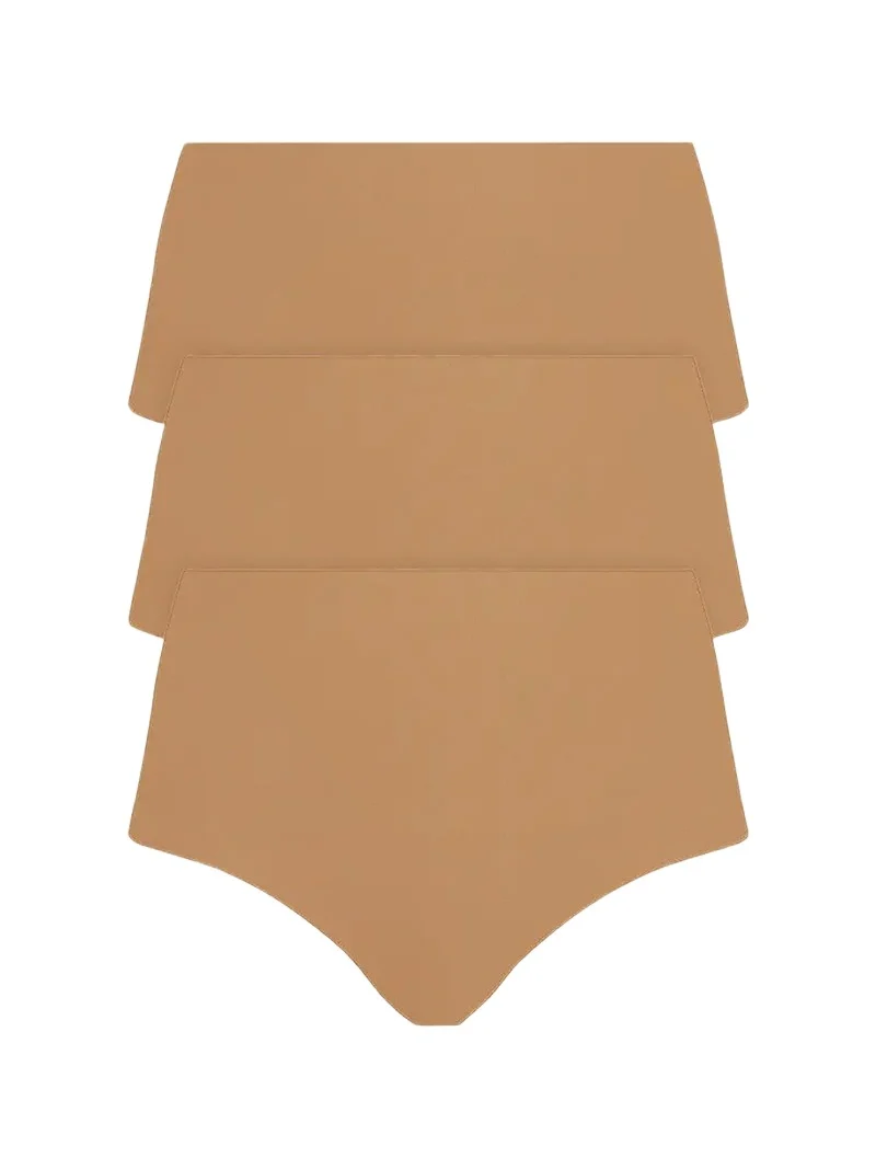 Classic High-Rise Microfiber Bikini Briefs, Pack of 3