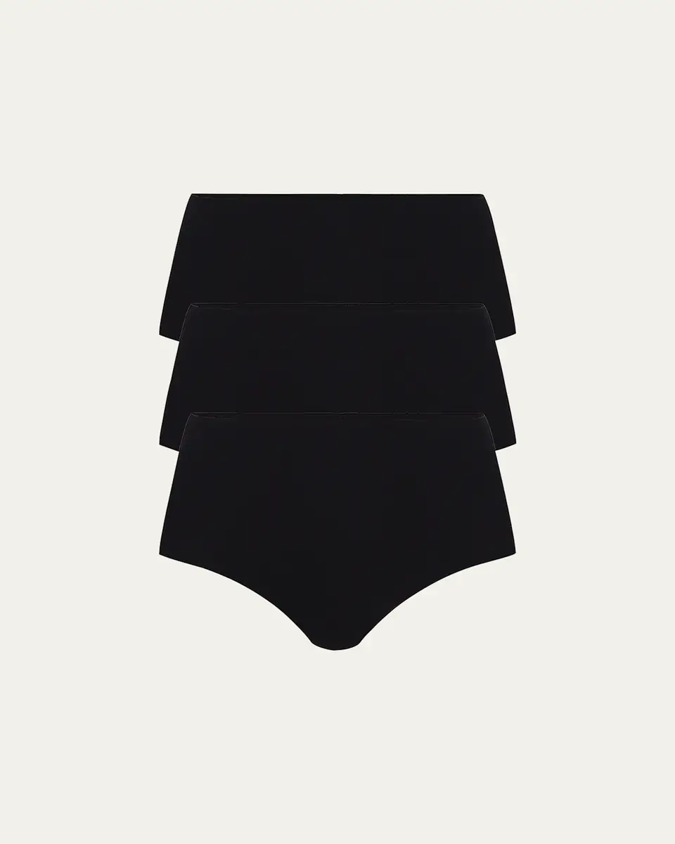 Commando Classic High-Rise Microfiber Bikini Briefs, Pack of 3 | Thumbnail 2 Commando Classic High-Rise Microfiber Bikini Briefs, Pack of 3 | Thumbnail 2