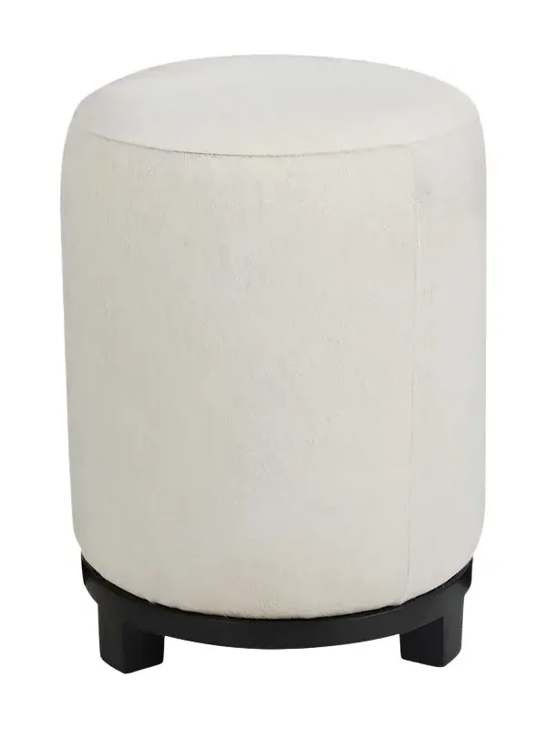 Arteriors Wimberley Hair on Hide Ottoman