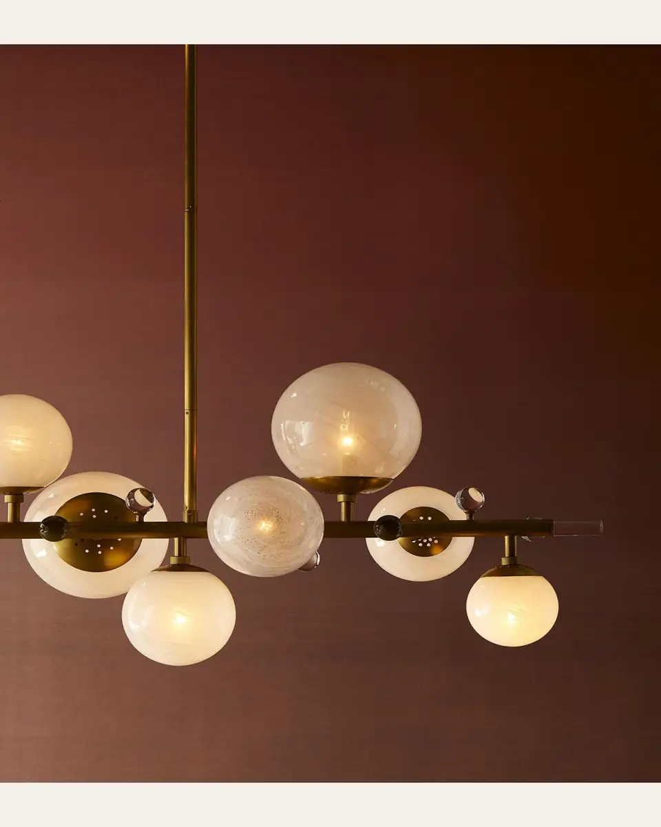 Arteriors Troon 56" 12-Light Chandelier | Thumbnail 2 Arteriors Troon 56" 12-Light Chandelier | Thumbnail 2