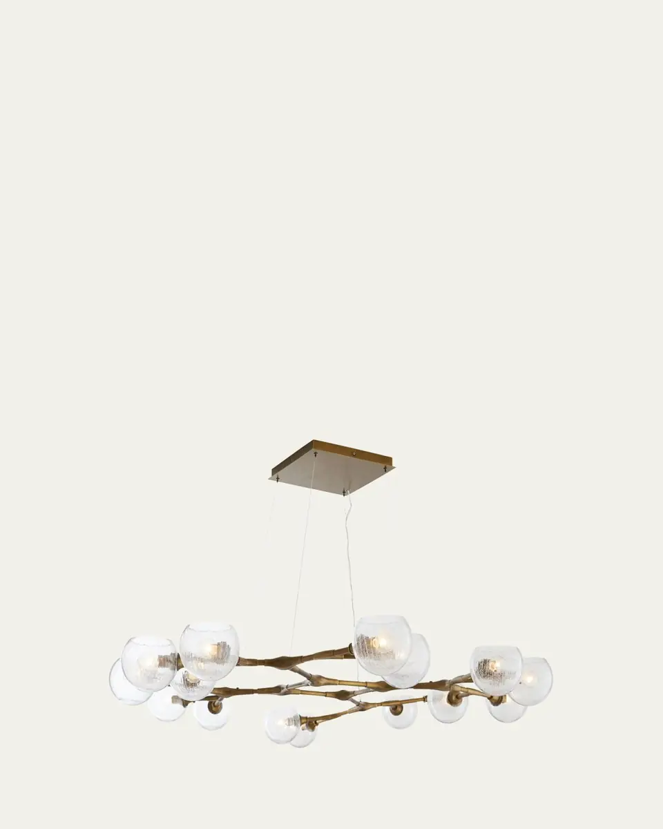 Arteriors Mahowald 70" 16-Light Fixed Chandelier | Thumbnail 3 Arteriors Mahowald 70" 16-Light Fixed Chandelier | Thumbnail 3