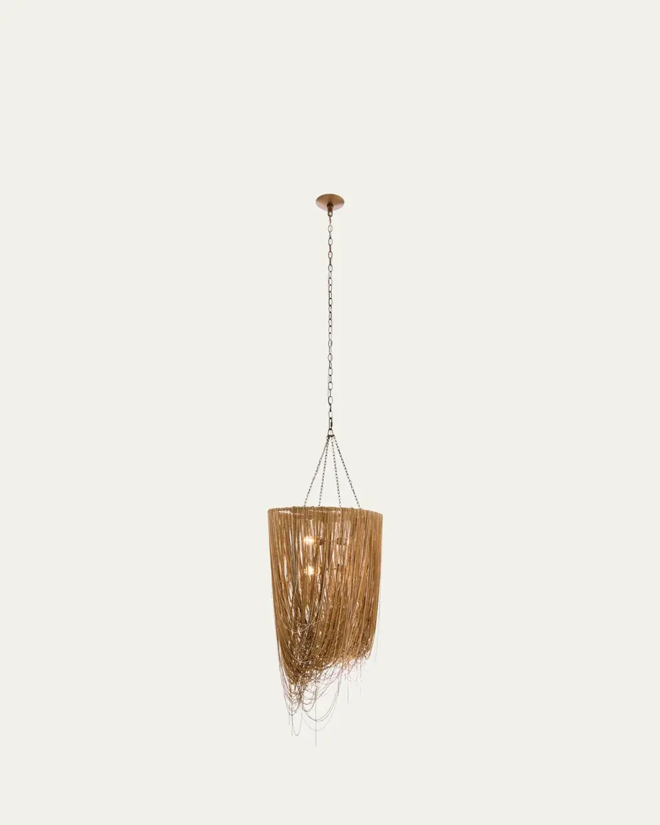 Arteriors Layla 36" 4-Light Chandelier | Thumbnail 3 Arteriors Layla 36" 4-Light Chandelier | Thumbnail 3
