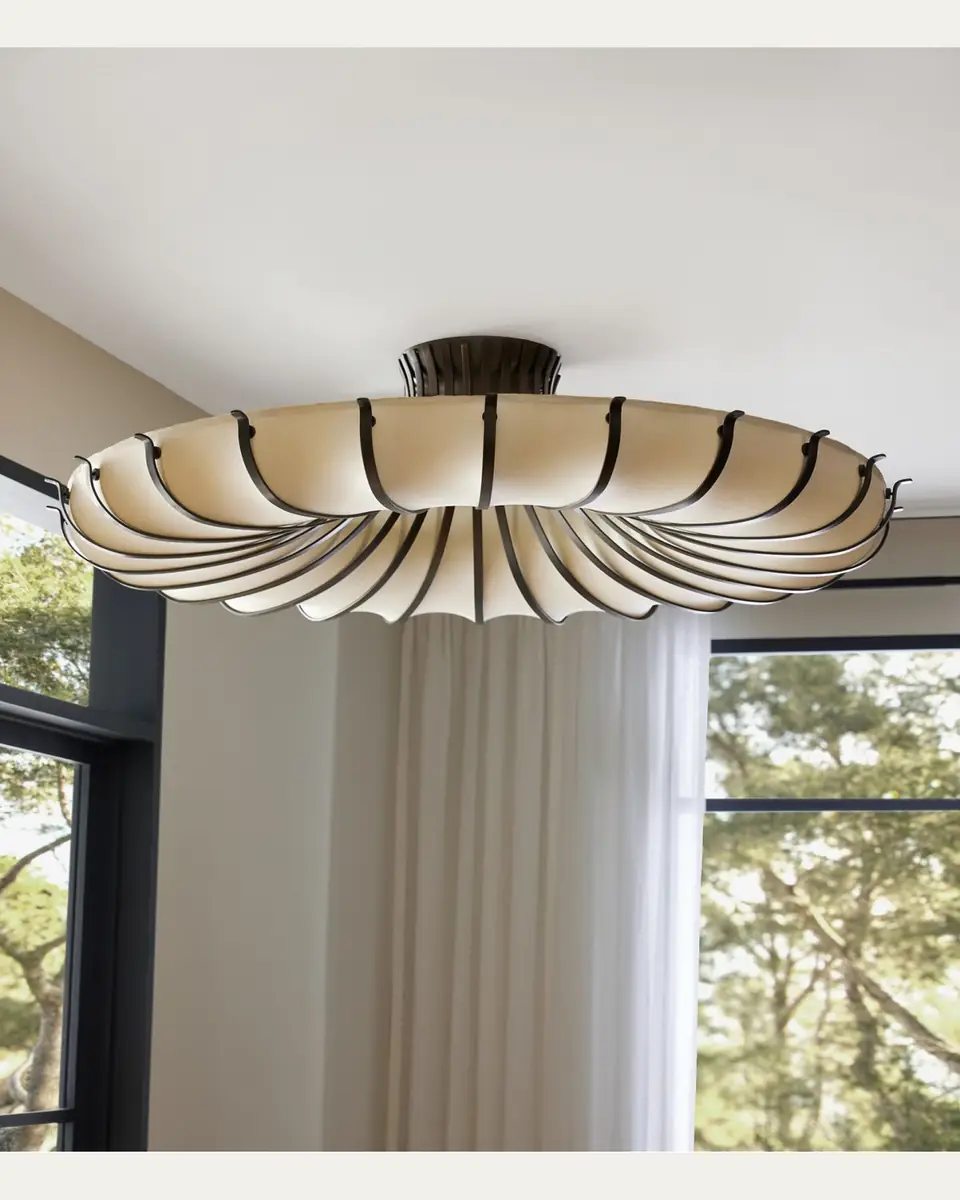 Arteriors Chambers 52" 10-Light Flush Mount | Thumbnail 2