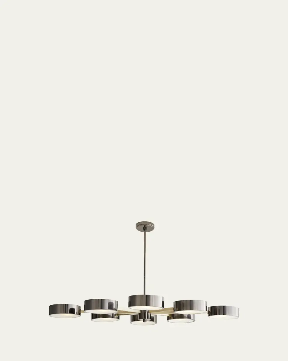 Arteriors Linus 52" 8-Light Starburst Chandelier | Thumbnail 2 Arteriors Linus 52" 8-Light Starburst Chandelier | Thumbnail 2