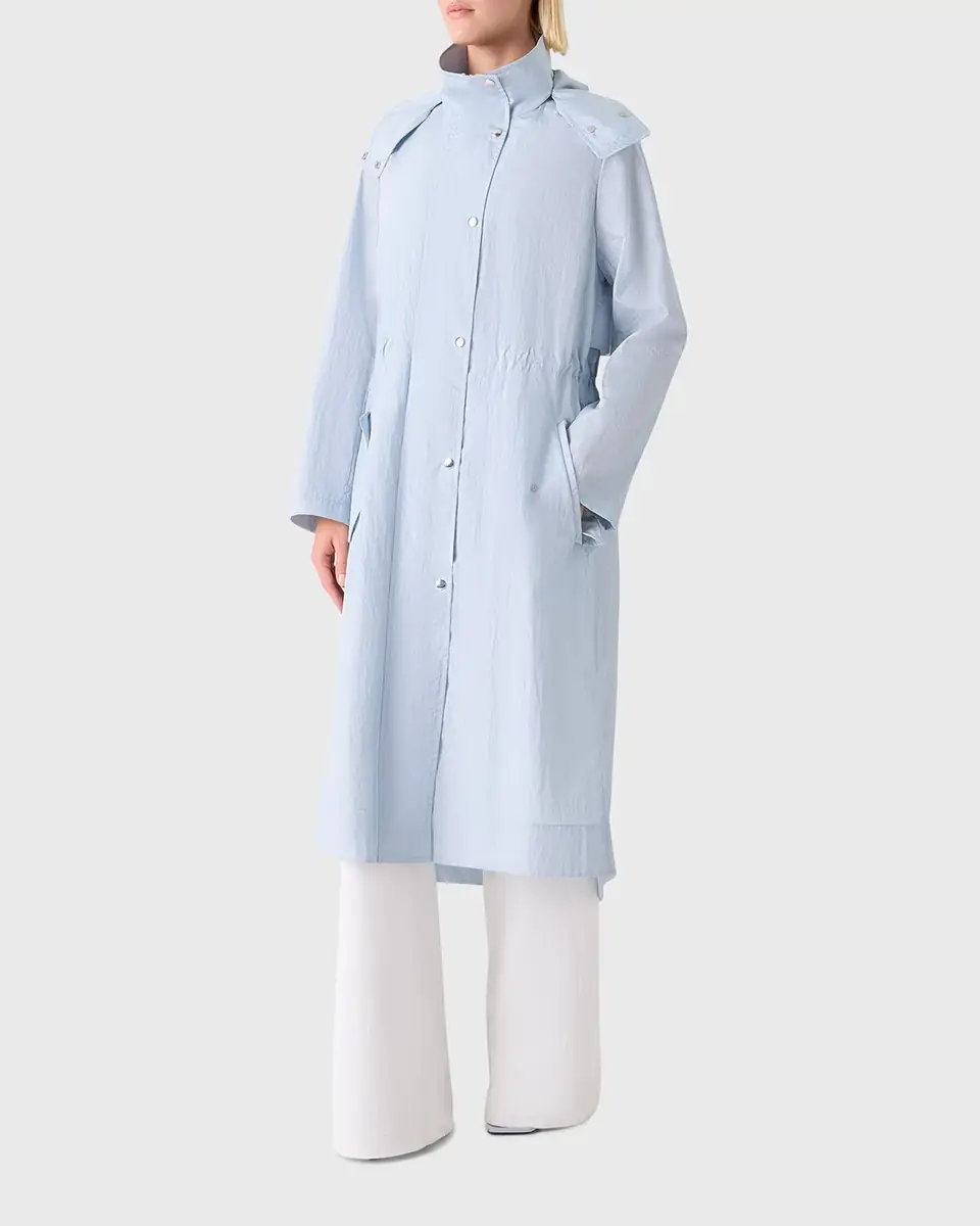 Akris punto Techno Parachute Hooded Parka Coat | Thumbnail 8