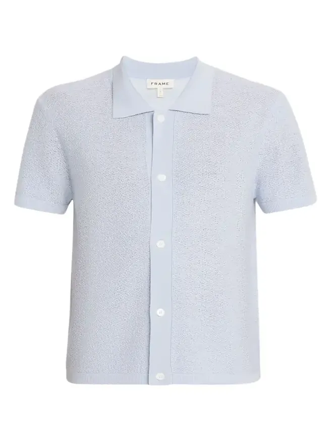 Men's Textured Short-Sleeve Shirt Men's Textured Short-Sleeve Shirt