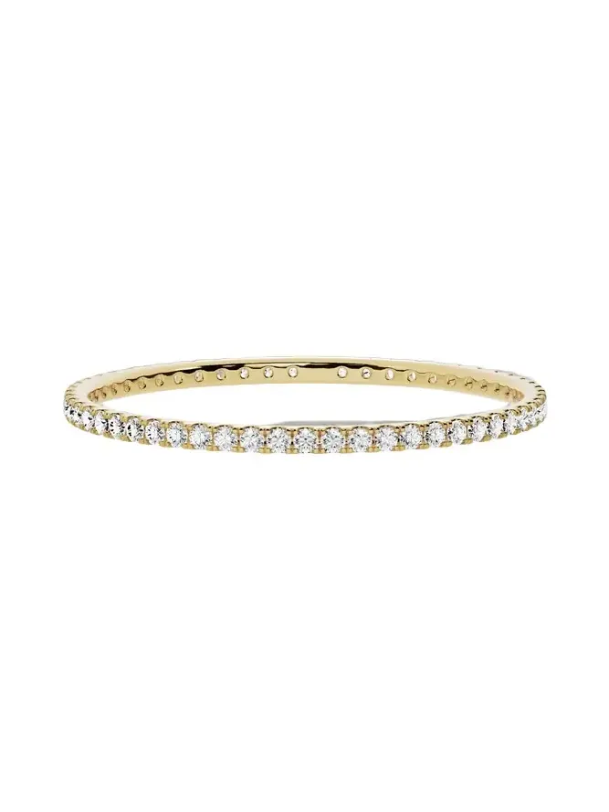 Jennifer Fisher Lab Diamond Round Cut Bangle 8.80ct
