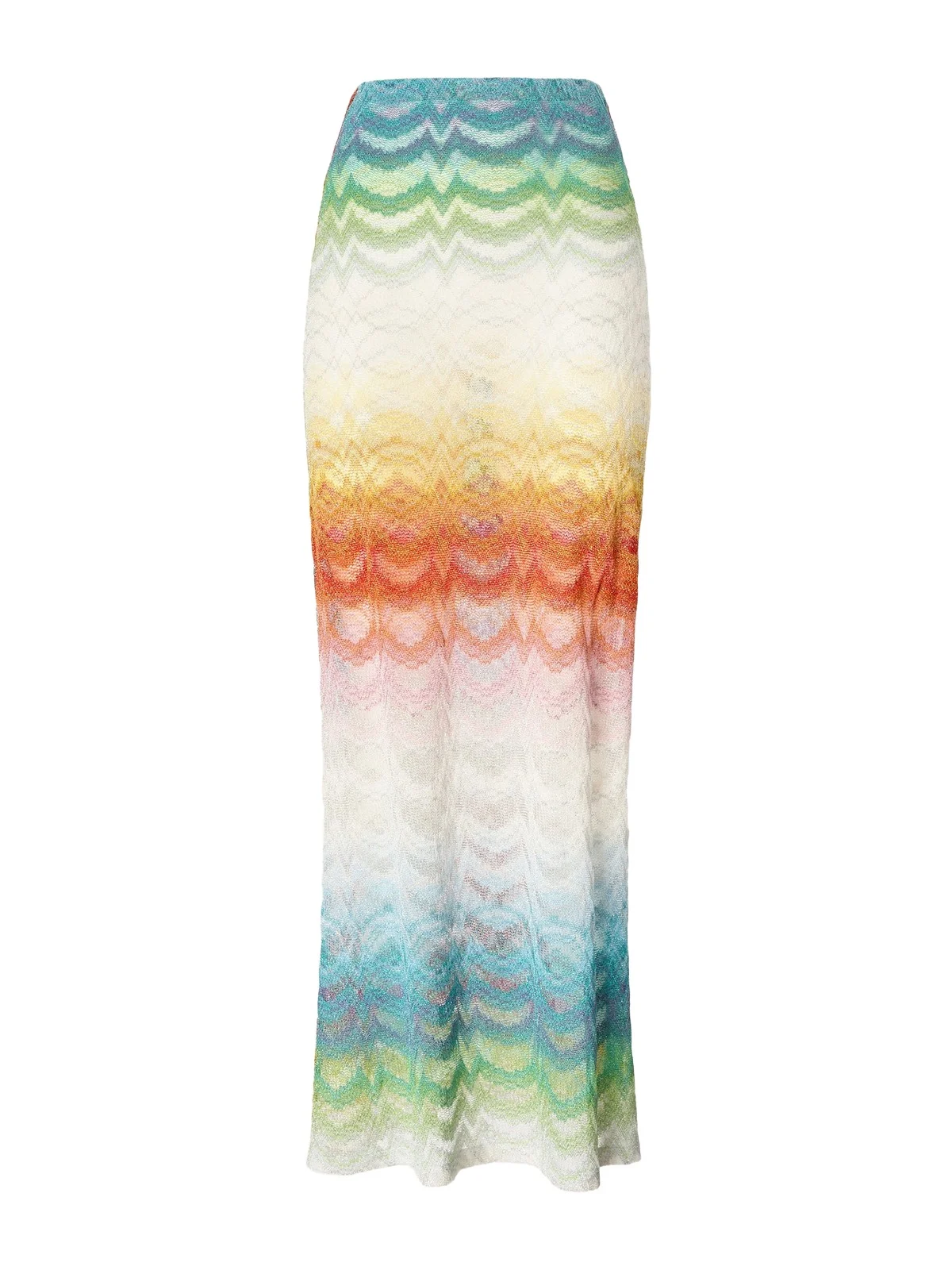 Shaded Lamé Viscose Maxi Skirt Shaded Lamé Viscose Maxi Skirt