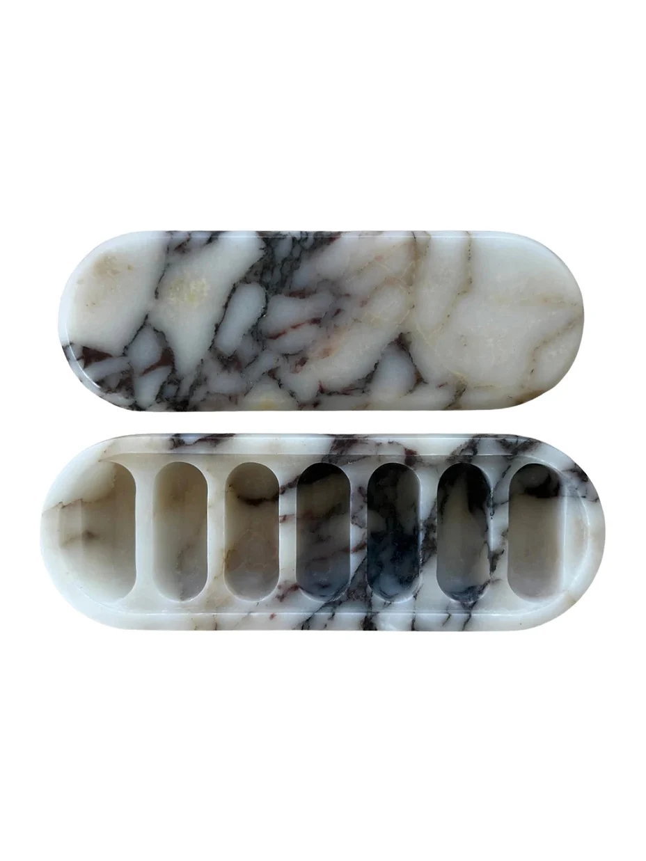 LETTE Marble Pill Box