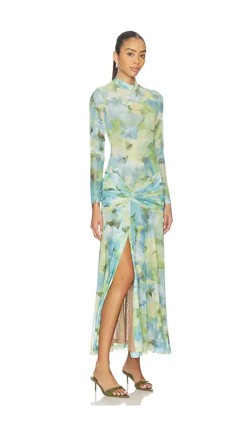 Bardot Lea Floral Mesh Dress | Thumbnail 2 Bardot Lea Floral Mesh Dress | Thumbnail 2