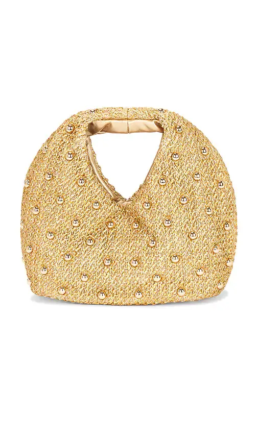 Dolce Vita Studded Raffia Bag | Thumbnail 2 Dolce Vita Studded Raffia Bag | Thumbnail 2