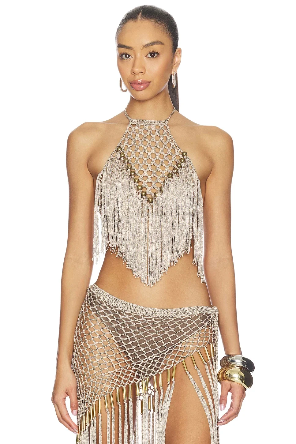 Aria Hand Crochet Halter Top Aria Hand Crochet Halter Top