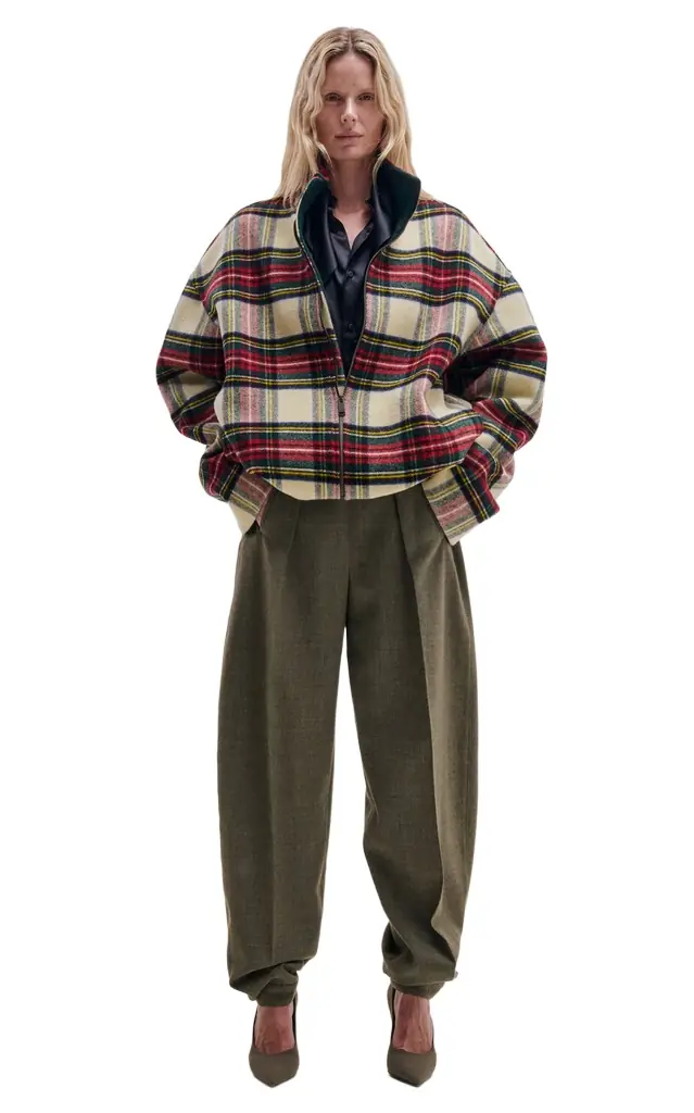DARKPARK AJ Tartan-Checked Wool Jacket