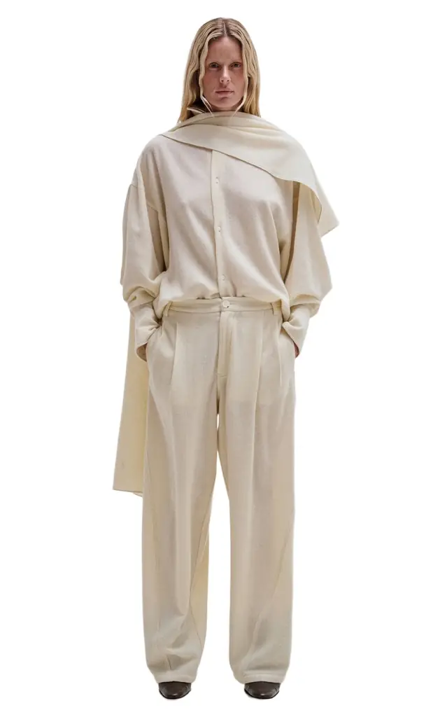 Phebe Cashmere-Wool Wide-Leg Pants Phebe Cashmere-Wool Wide-Leg Pants