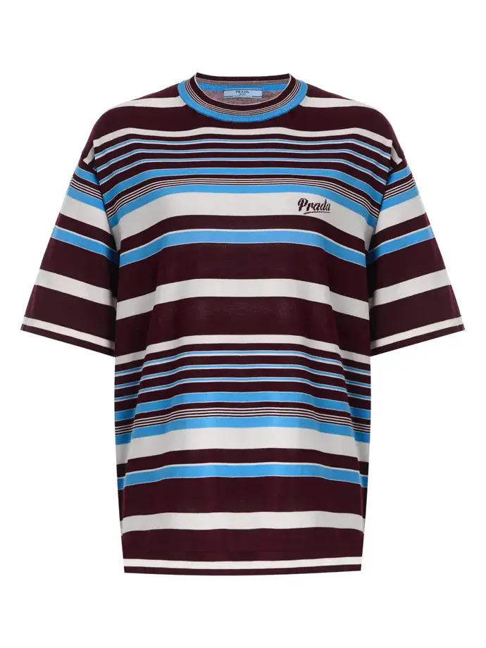 Striped Cotton T-Shirt