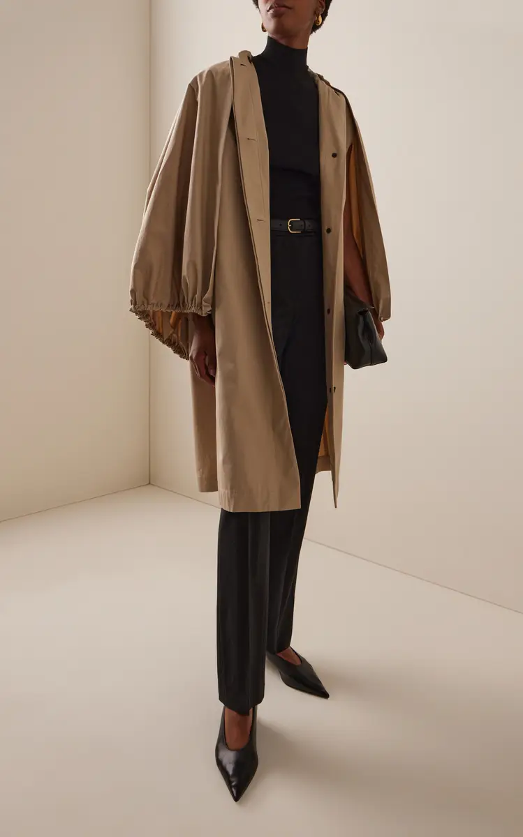 TOTEME Detachable Cape Coat | Thumbnail 2