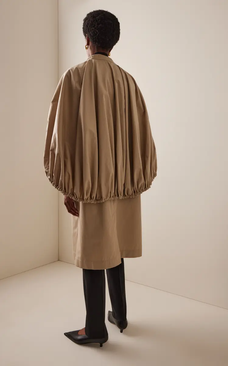 TOTEME Detachable Cape Coat | Thumbnail 4