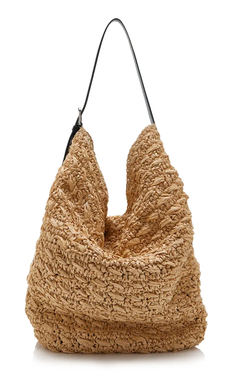Toteme Belted Raffia Tote | Image 1 Toteme Belted Raffia Tote | Image 1