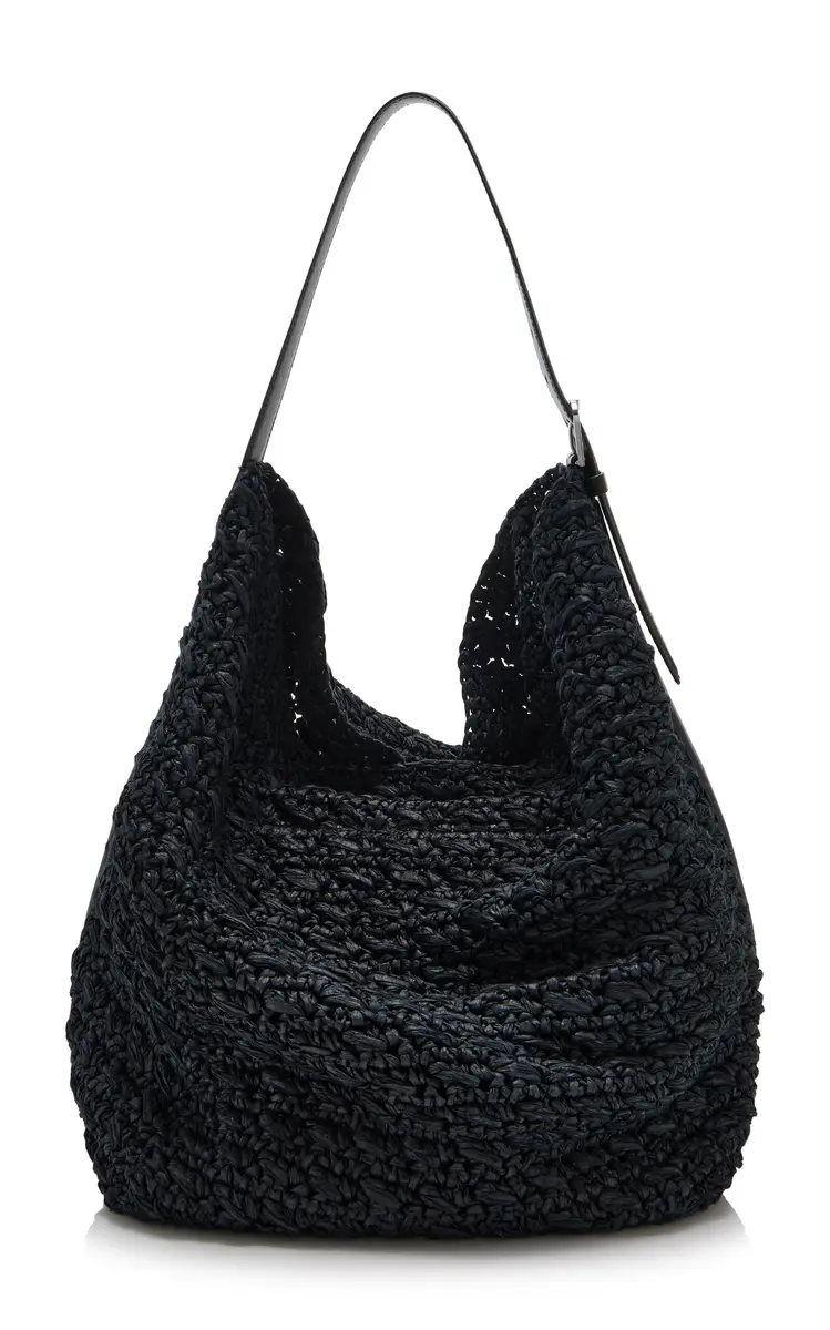 TOTEME Belted Raffia Tote | Thumbnail 5 TOTEME Belted Raffia Tote | Thumbnail 5
