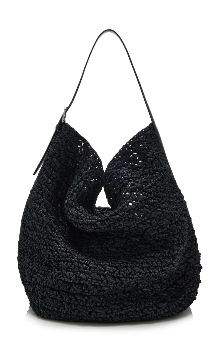 TOTEME Belted Raffia Tote | Thumbnail 6 TOTEME Belted Raffia Tote | Thumbnail 6