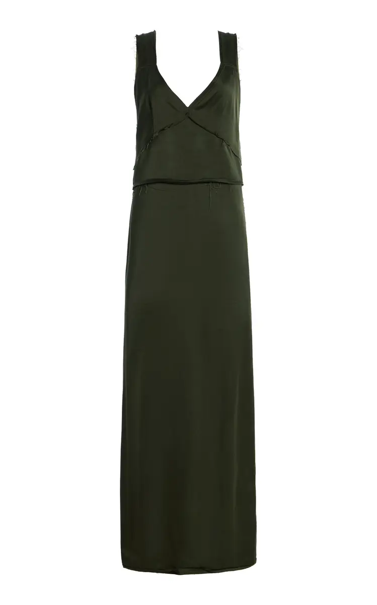 TOTEME V-Neck Slip Dress | Image 1 TOTEME V-Neck Slip Dress | Image 1
