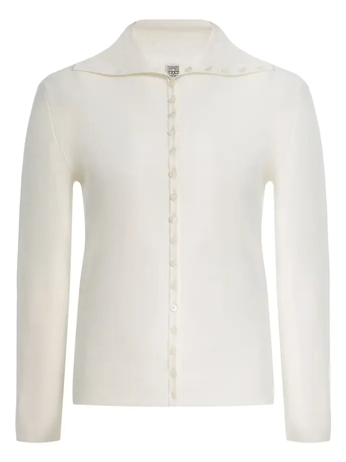 Knit Polo Cardigan