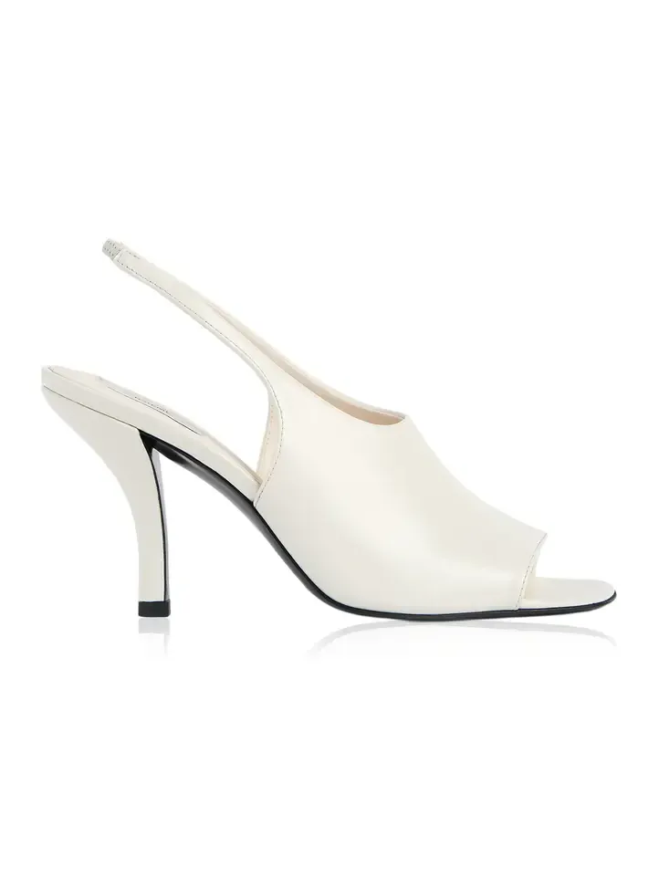 Leather Slingback Sandals