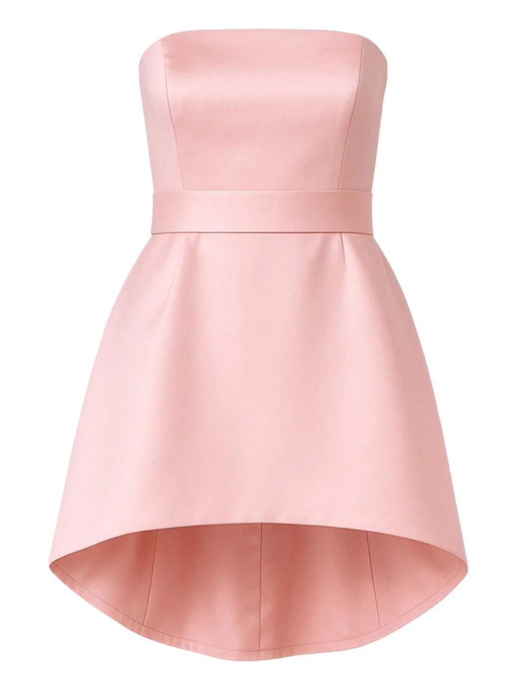 The New Arrivals Ilkyaz Ozel Lee Strapless Satin Top
