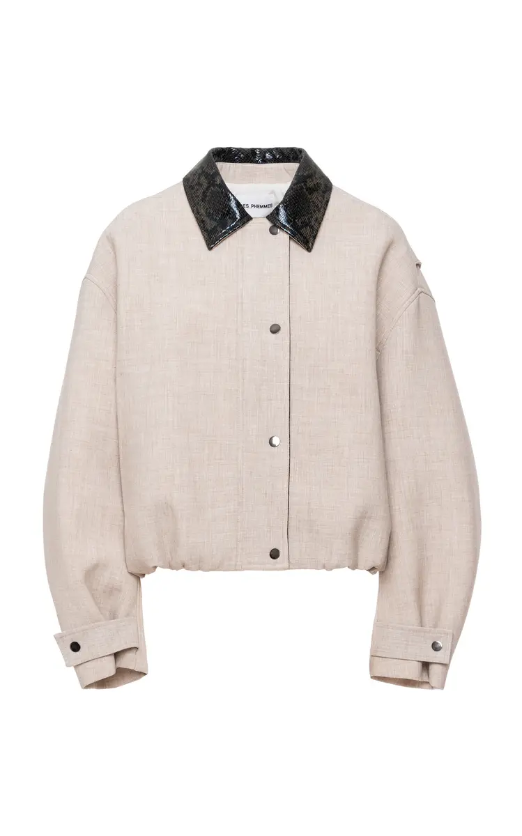 DES_PHEMMES Workwear Bomber Jacket