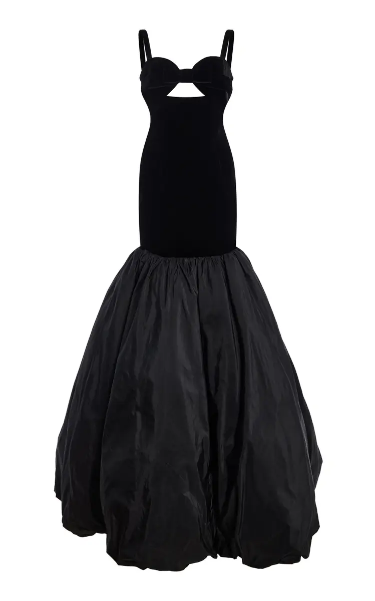 The New Arrivals Ilkyaz Ozel Exclusive Stellise Velvet Maxi Dress | Thumbnail 3 The New Arrivals Ilkyaz Ozel Exclusive Stellise Velvet Maxi Dress | Thumbnail 3