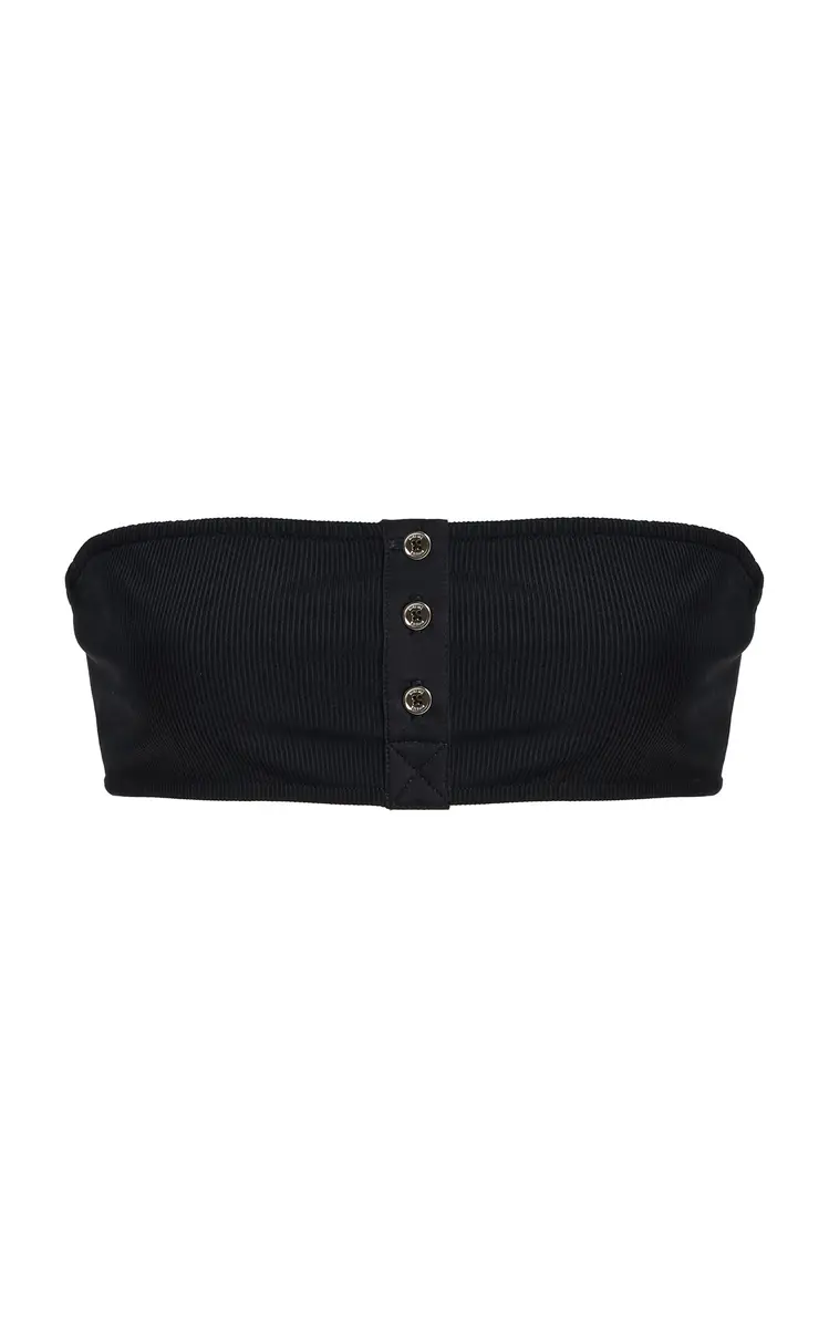 Toteme Ribbed Strapless Bikini Top | Thumbnail 5 Toteme Ribbed Strapless Bikini Top | Thumbnail 5