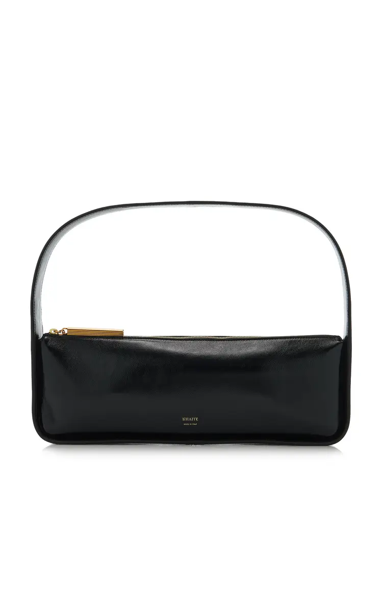 Khaite Lori Patent Leather Baguette Bag | Thumbnail 2 Khaite Lori Patent Leather Baguette Bag | Thumbnail 2