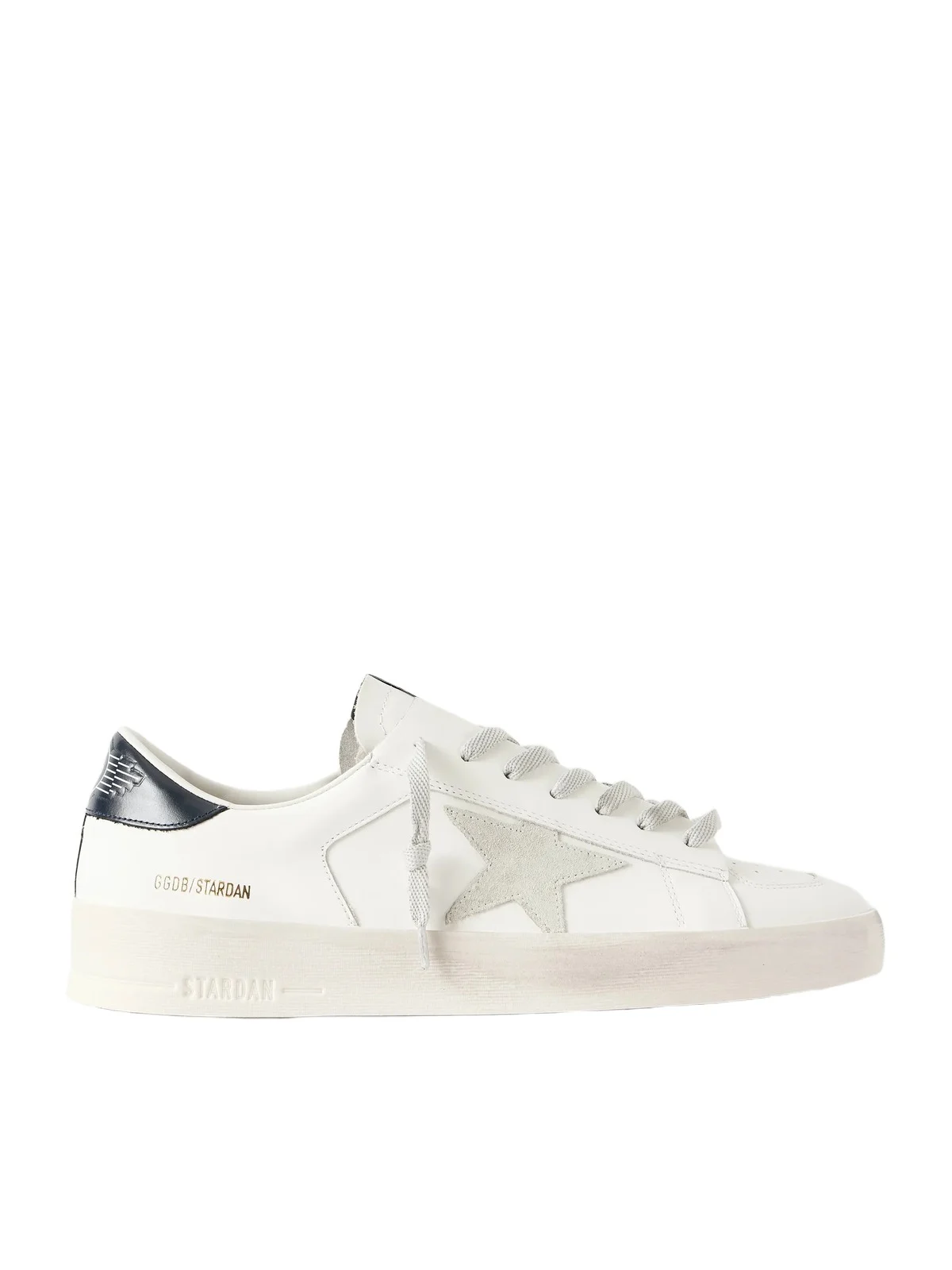 Stardan Suede-Trimmed Leather Sneakers - Men Stardan Suede-Trimmed Leather Sneakers - Men