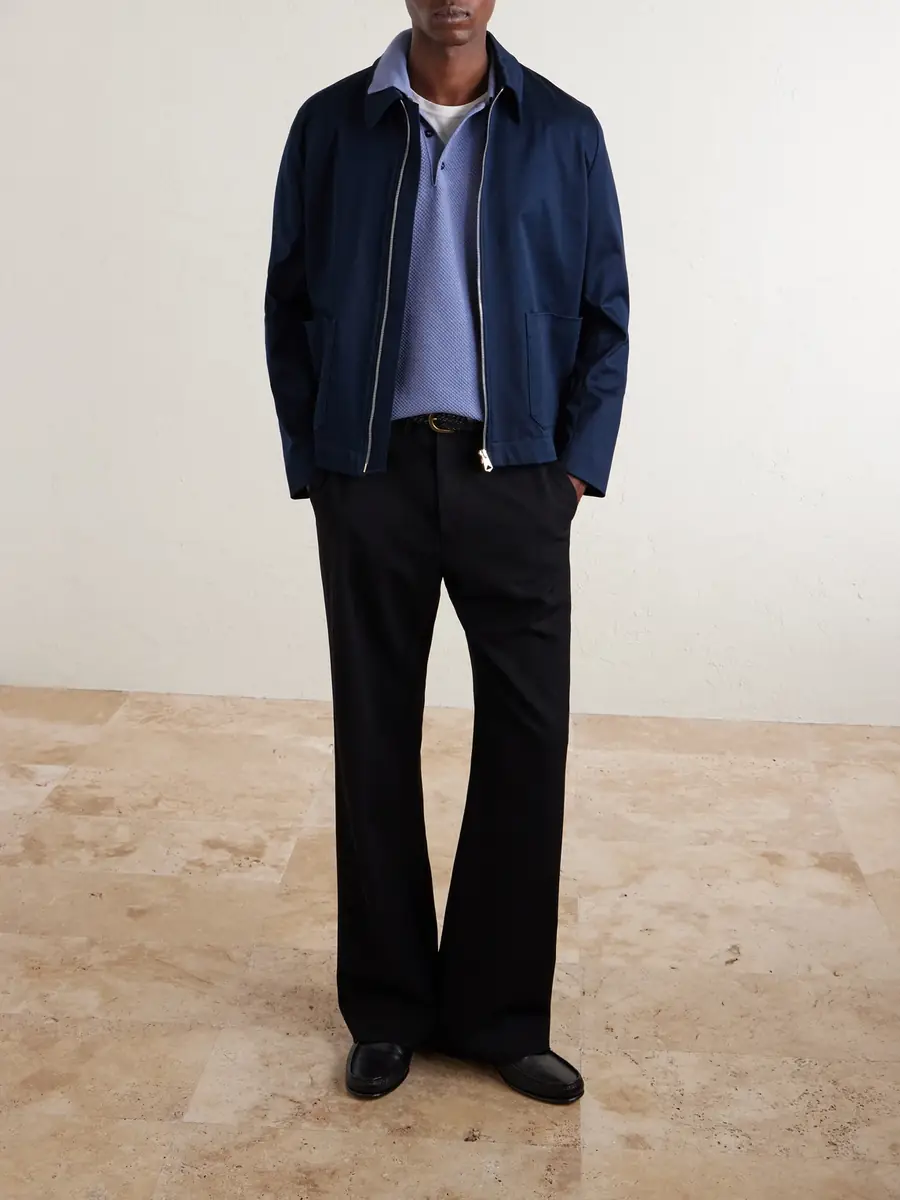 Canali Cotton-Piqué Polo Shirt - Men | Thumbnail 2 Canali Cotton-Piqué Polo Shirt - Men | Thumbnail 2